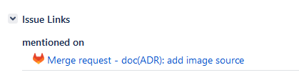 Link to GitLab Merge Request into Jira