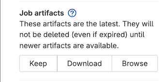 download-artefacts